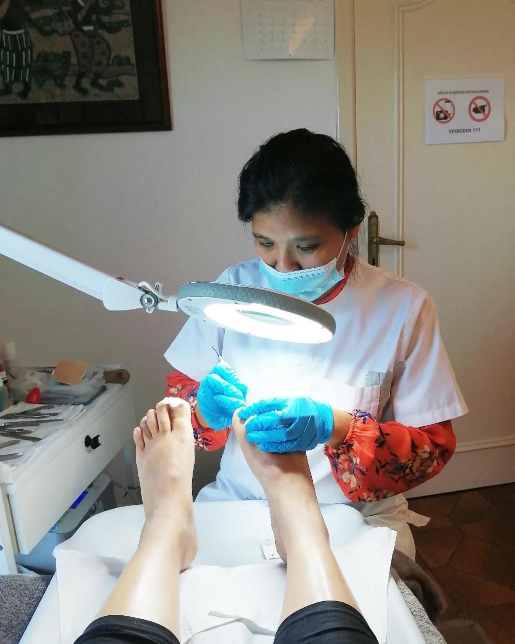 Behandeling — medisch pedicure